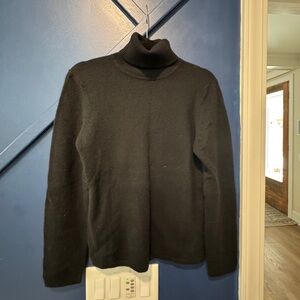 Lord & Taylor Men's Charcoal Turtleneck Sweater